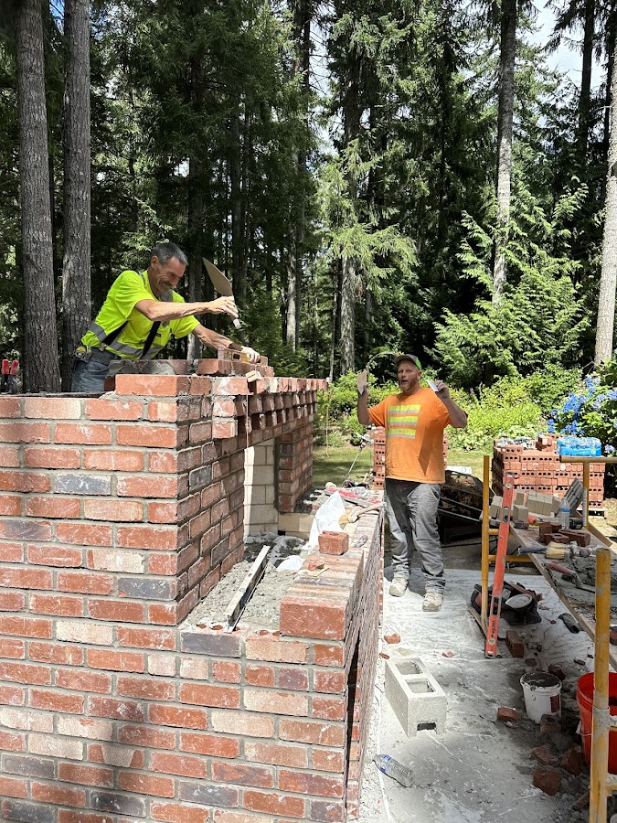 Business photo for Warfield Masonry in University Place, WA