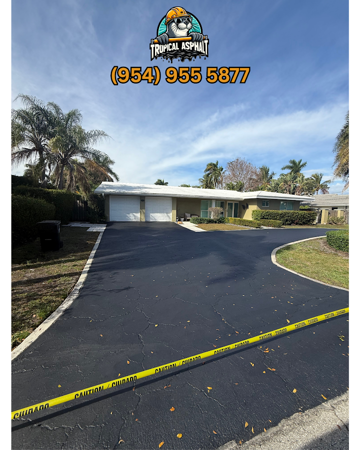 Business photo for Tropical Asphalt Sealcoating in Plantation, FL