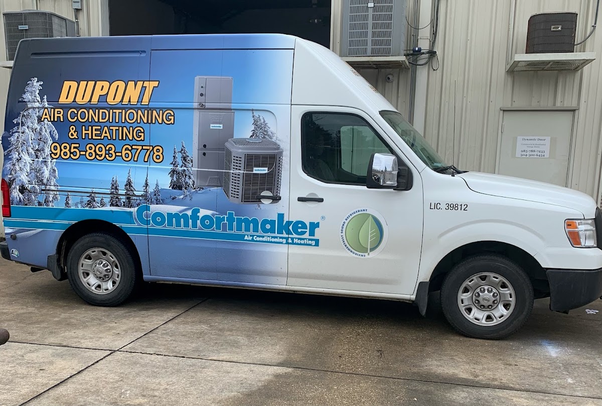 Business photo for Dupont Air Conditioning & Heating Service, LLC in Mandeville, LA