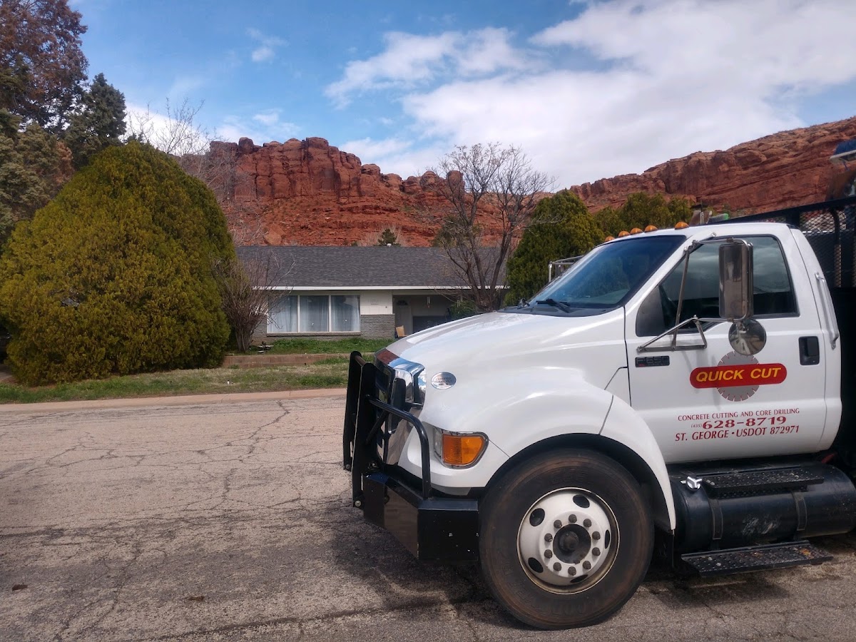 Business photo for Quick Cut Concrete Cutting in St. George, UT