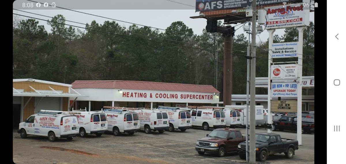 Business photo for Aaron Frost Refrigeration Heating and Cooling in Dothan, AL