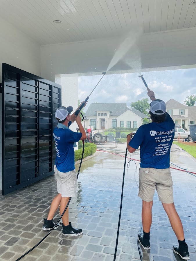 Preaux Wash & Landscape Lighting of Louisiana Roofing Repair photo