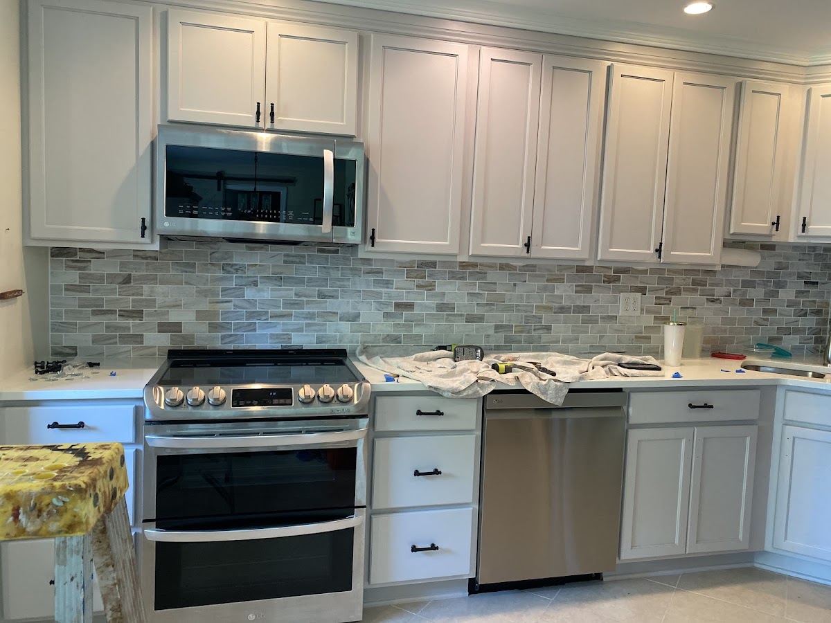 Kitchen & Bathroom Cabinet Painting by Steve photo