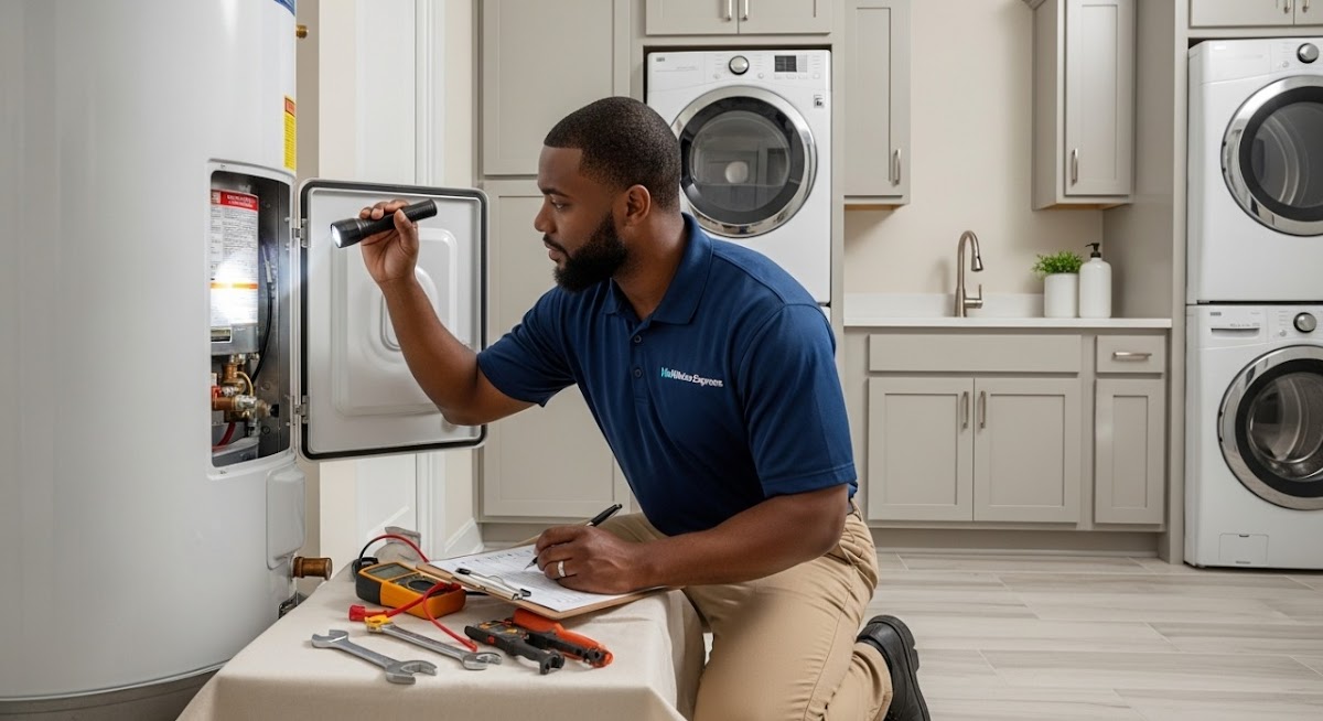 Business photo for Hot Water Express | Water Heater Service, Repair NOW!, Installation and Replacement in the DMV in Largo, MD