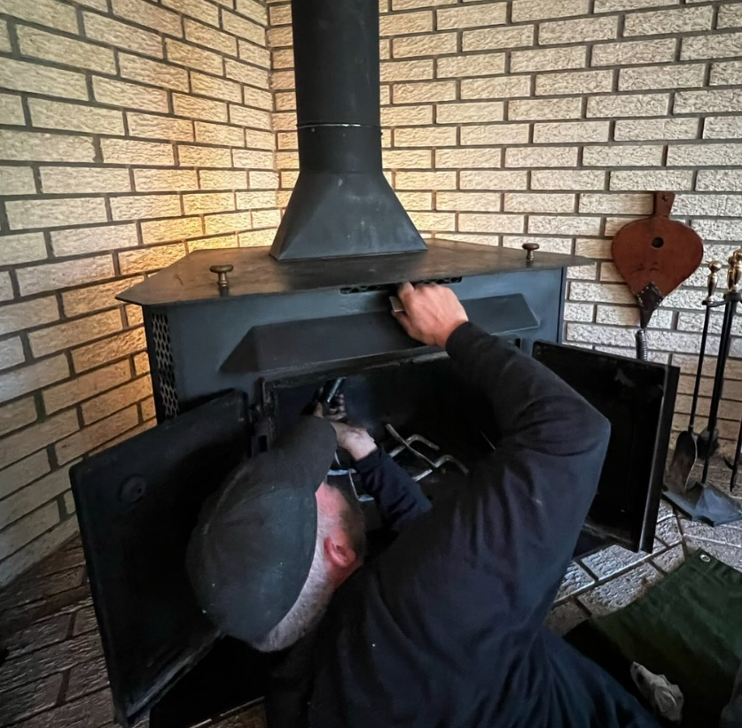 Business photo for Chiminey Cricket Family Chimney Sweeps LLC in Elkhart, IA