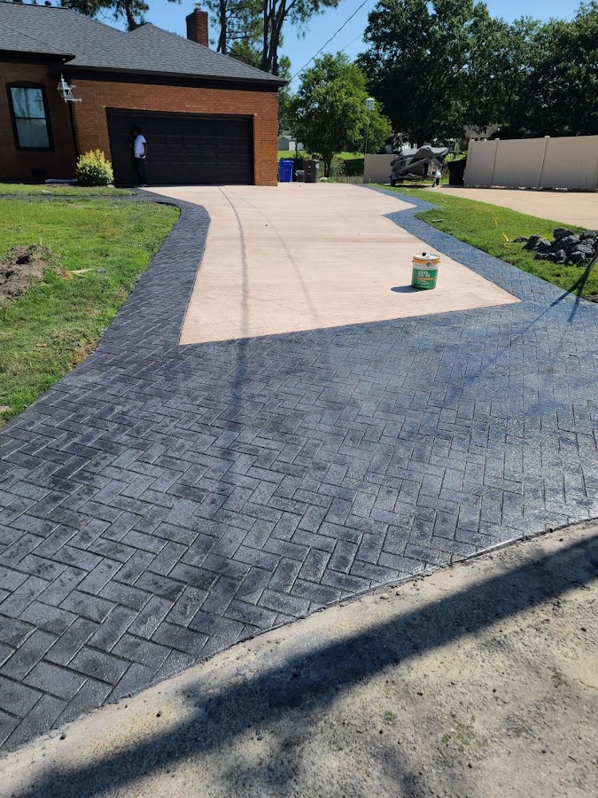 Concrete Virginia Beach | Stamped Concrete Virginia - Concrete Virginia Beach | Stamped Concrete Virginia Sidewalk Repair in Norfolk, VA pho
