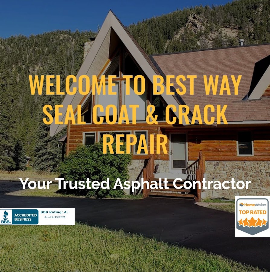 Best Way Sealcoat and Crack Repair