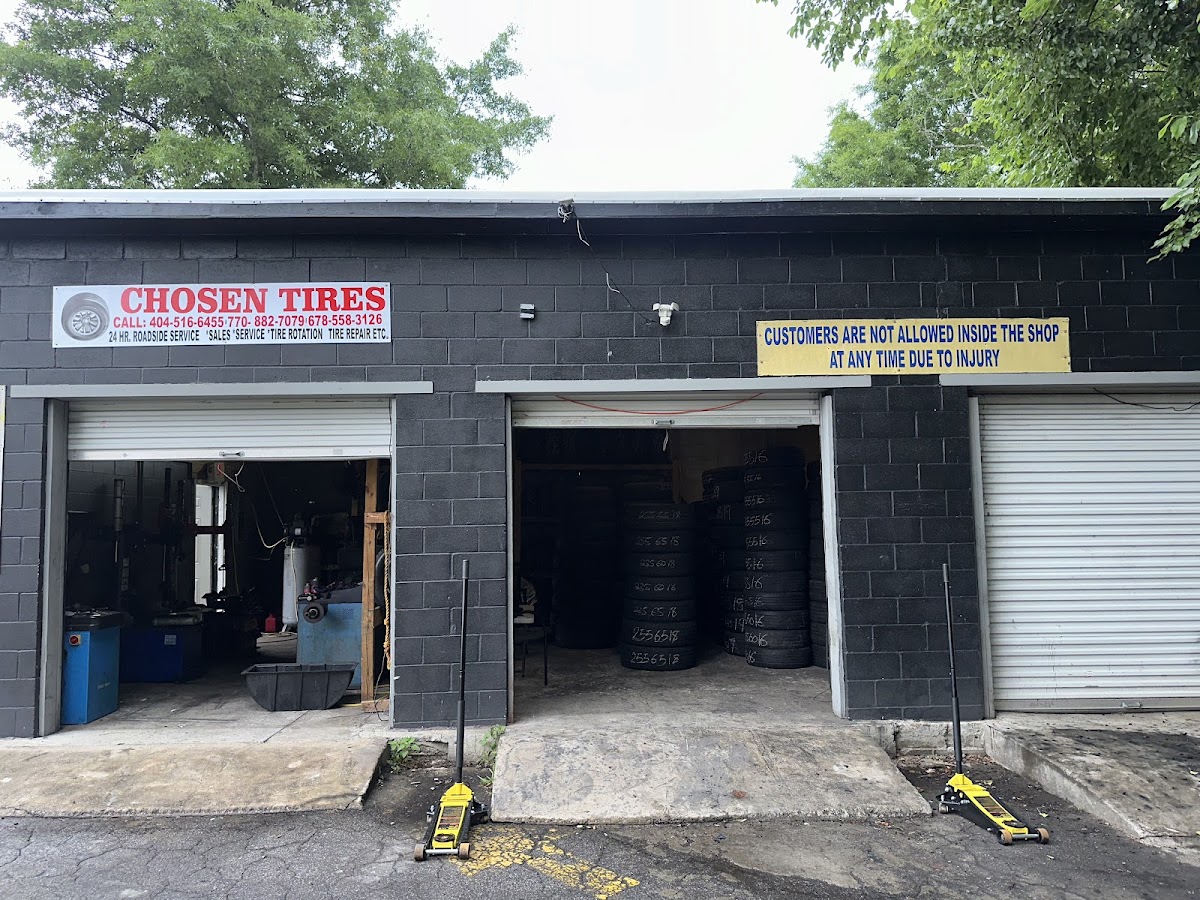 Chosen Tires & 24 Hours Roadside Assistance