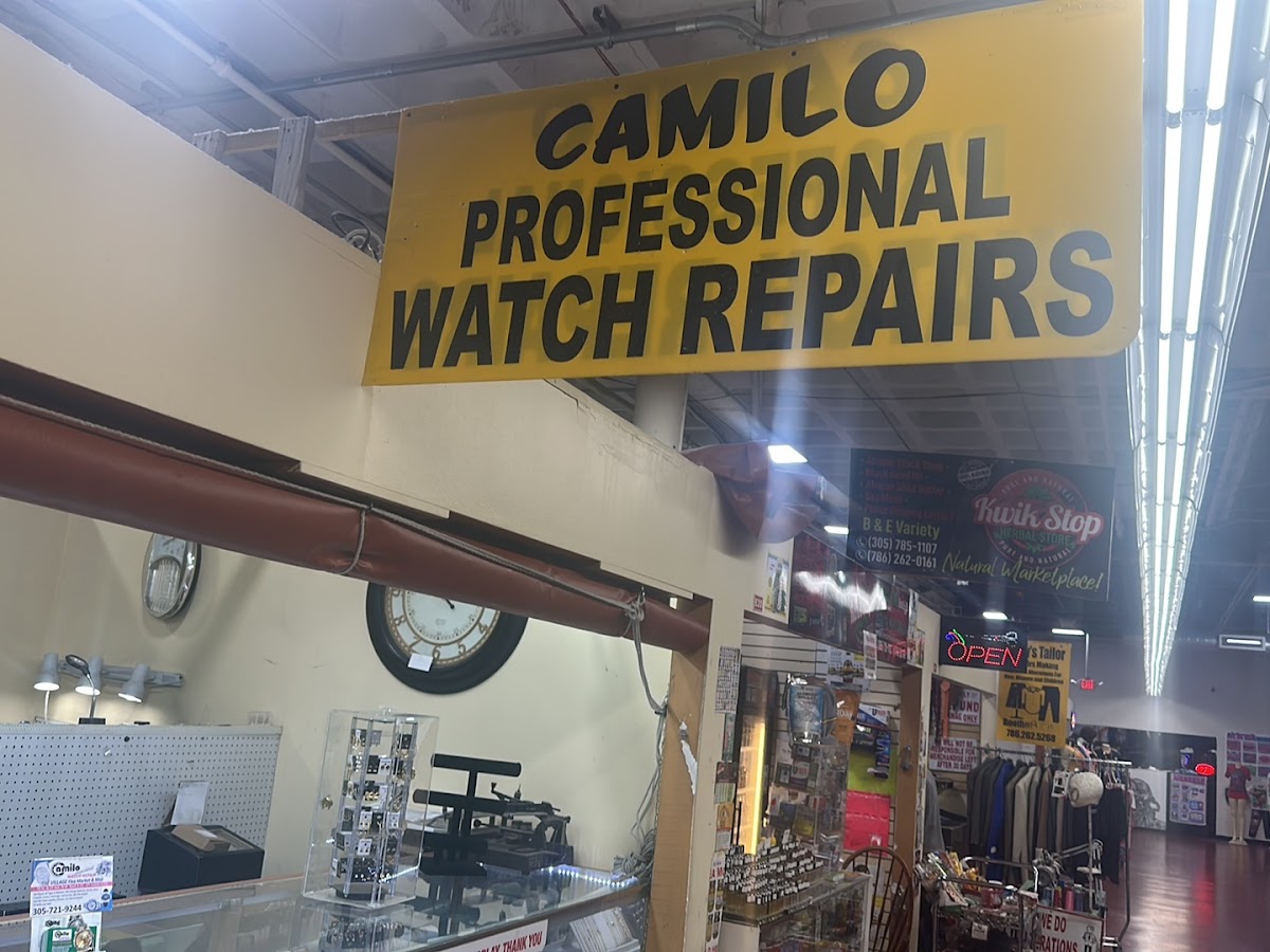 Camilo professional waches repair