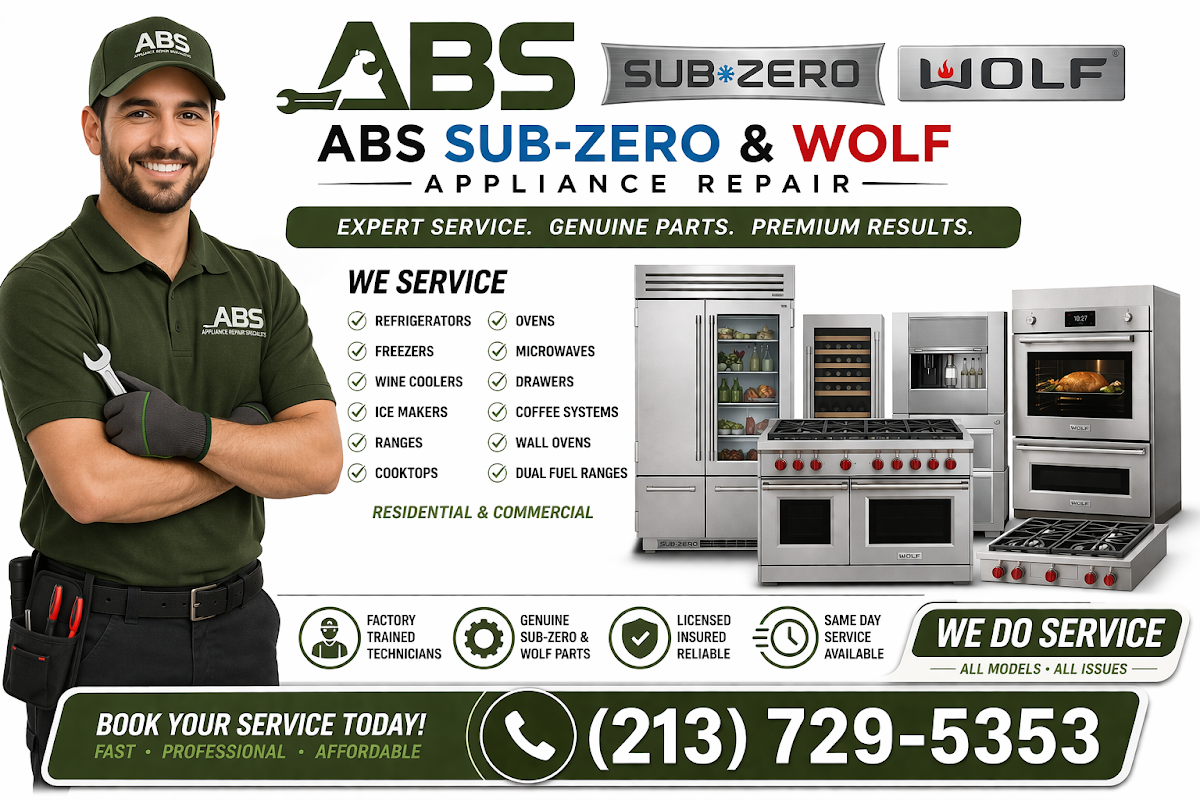 ABS Sub-Zero Appliance Repair