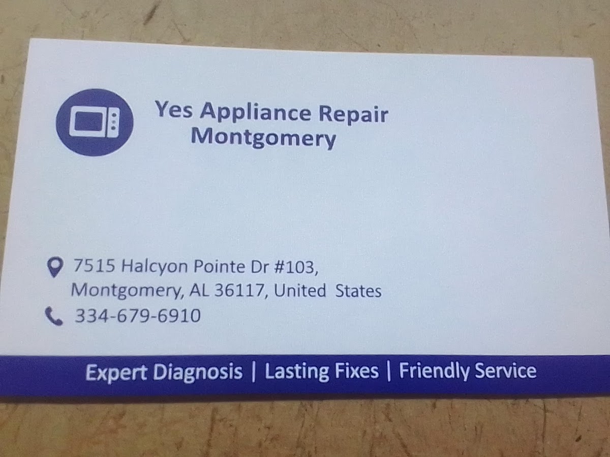 Yes Appliance Repair Montgomery