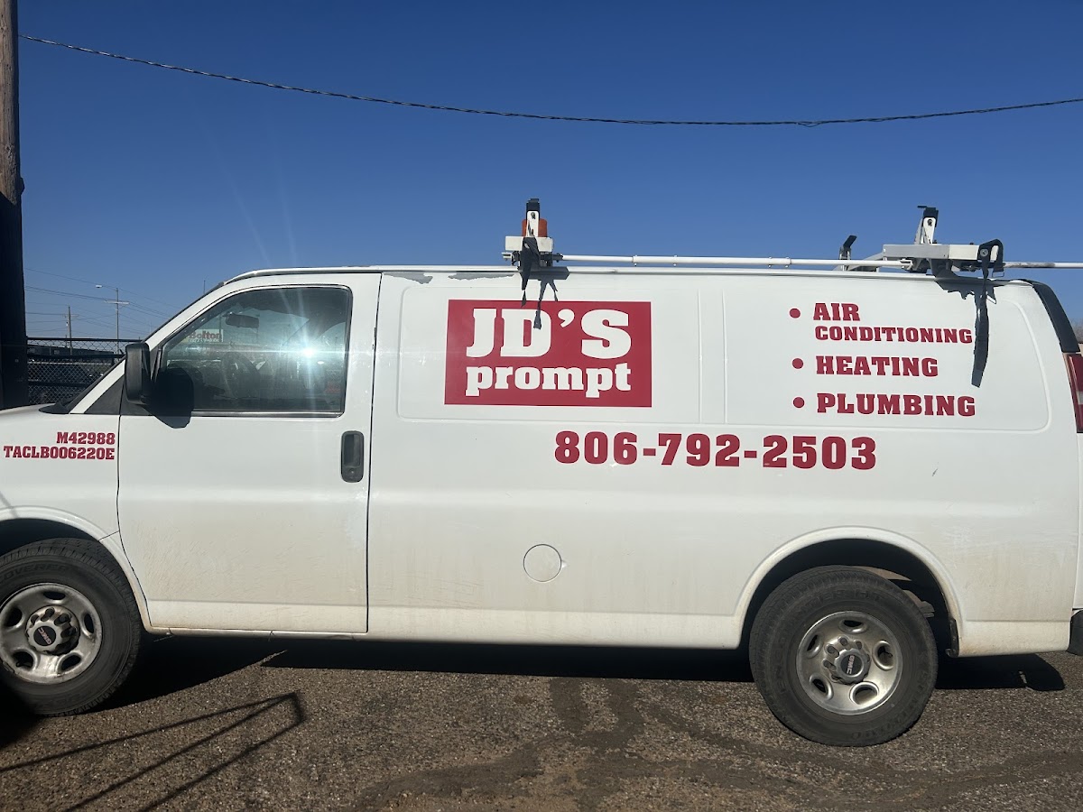 JD's Prompt Plumbing Heating & Air Conditioning