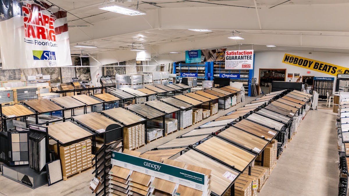 Carpet Garage Flooring Center, Minot ND