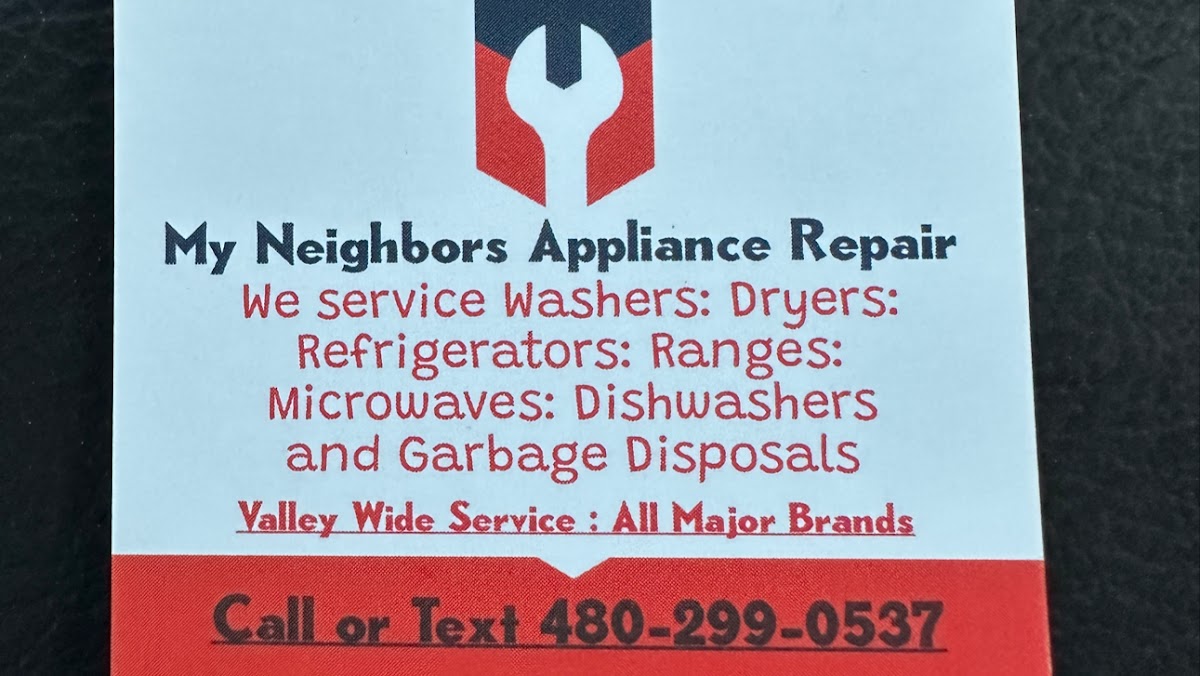 My Neighbors Appliance Repair