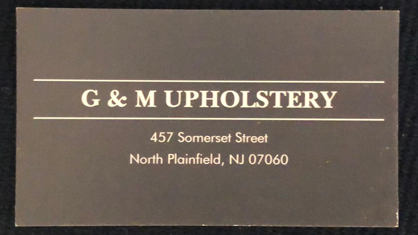 G&M Upholstery - G&M Upholstery Furniture Repair in 457 Somerset St, NJ photo
