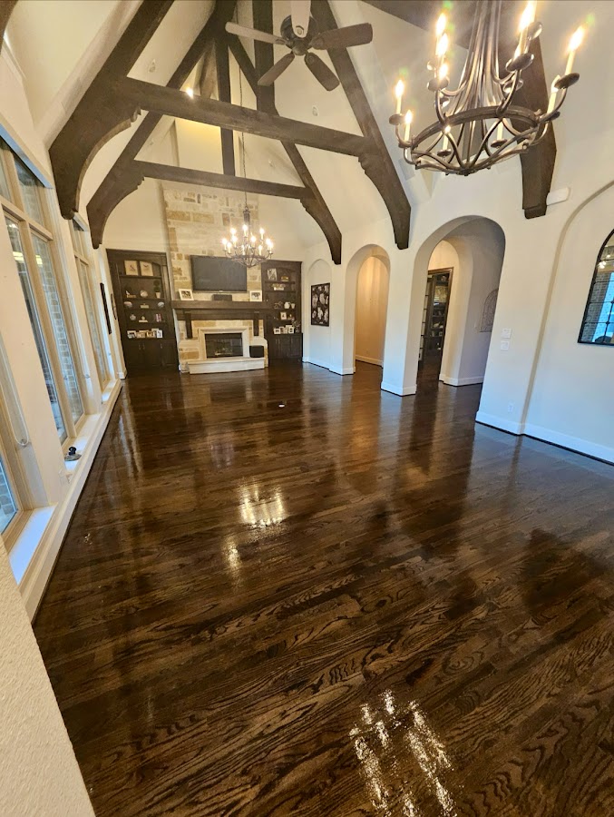 Water Damaged Wood Floor & Restoration