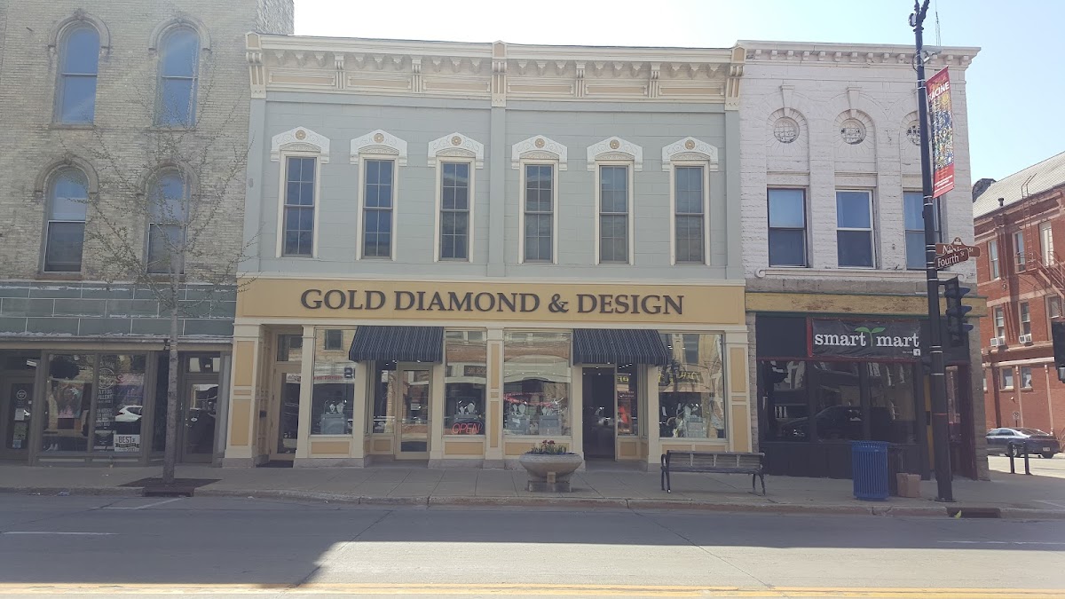Gold Diamond & Design