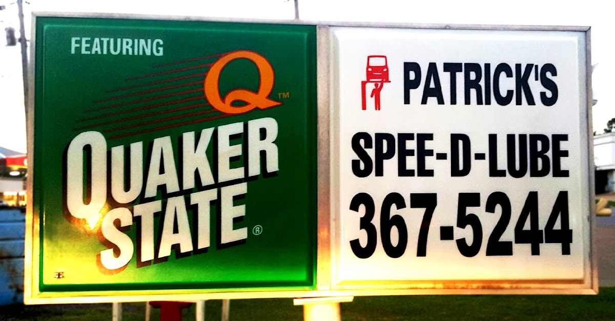 Patrick's Spee-D-Lube