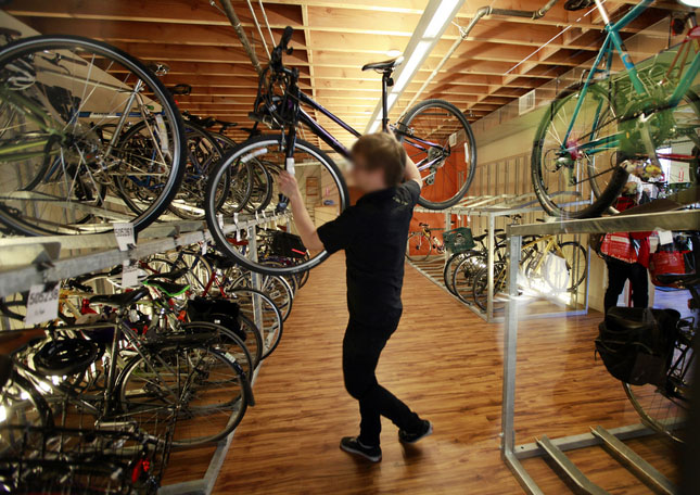 Uptown BART Bike Station