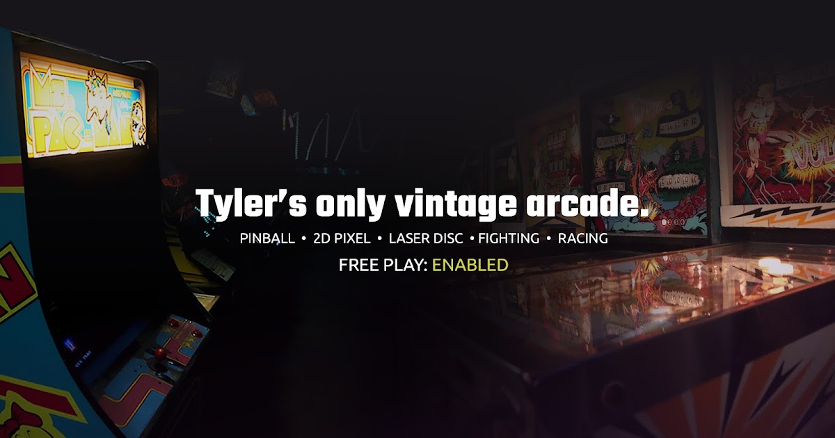 Old School Arcade Room