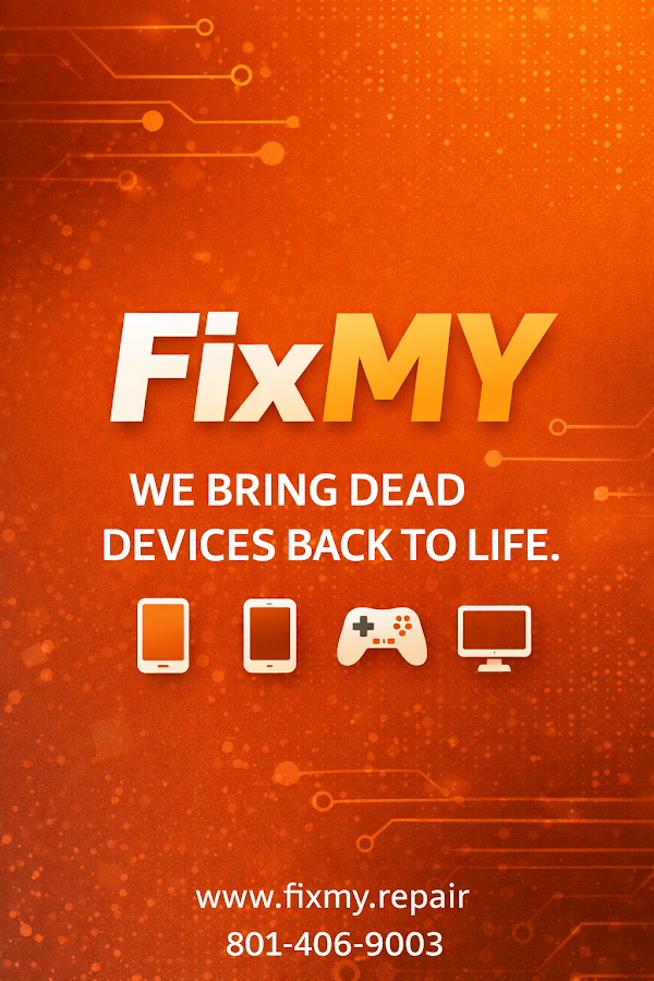 Fix MY (Phone, Tablet, Computer, & Electronic Repair) Lifetime warranty on all repairs!