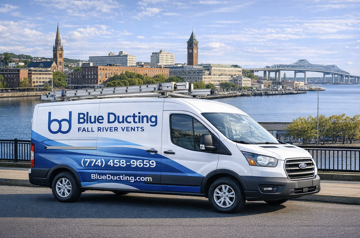 Blue Ducting Fall River Vents