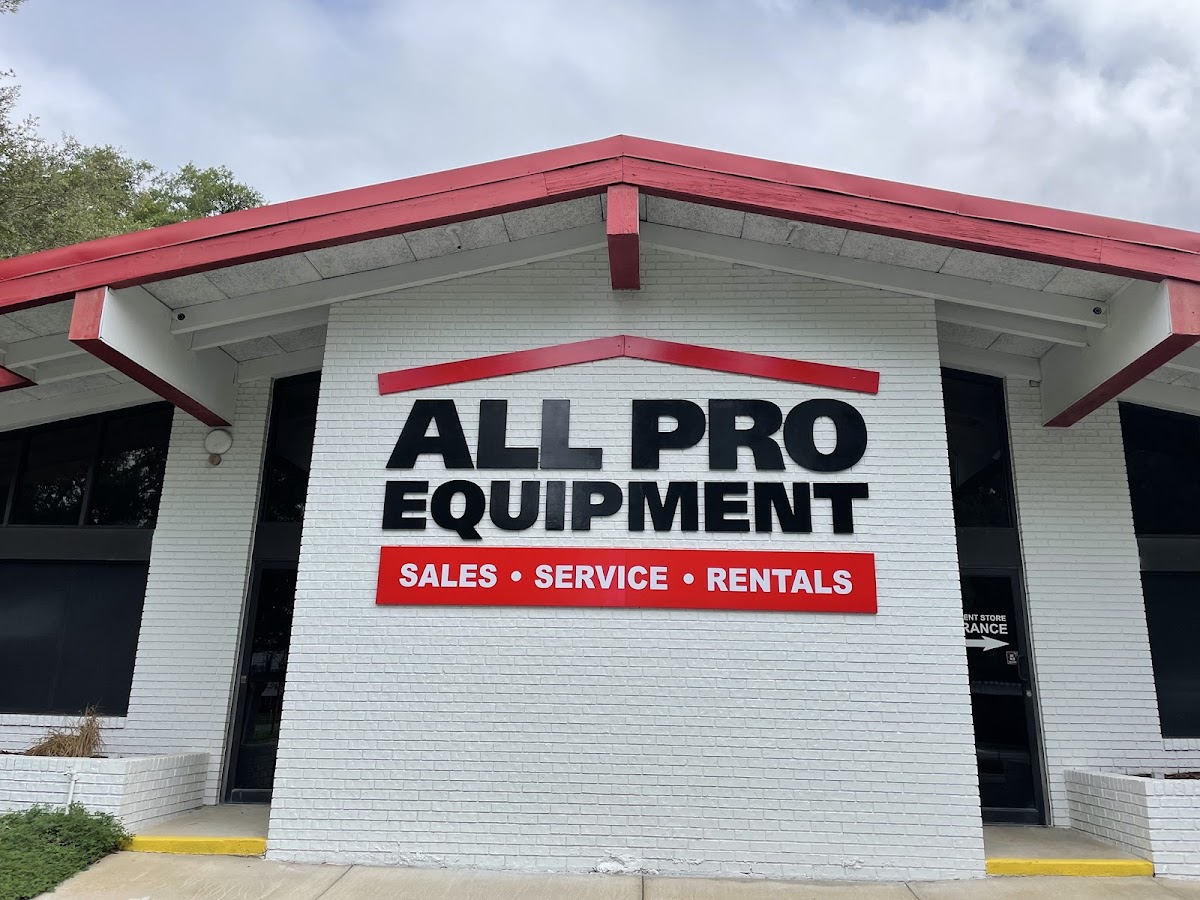 All Pro Equipment Sales and Rental