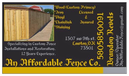An Affordable Fence and More