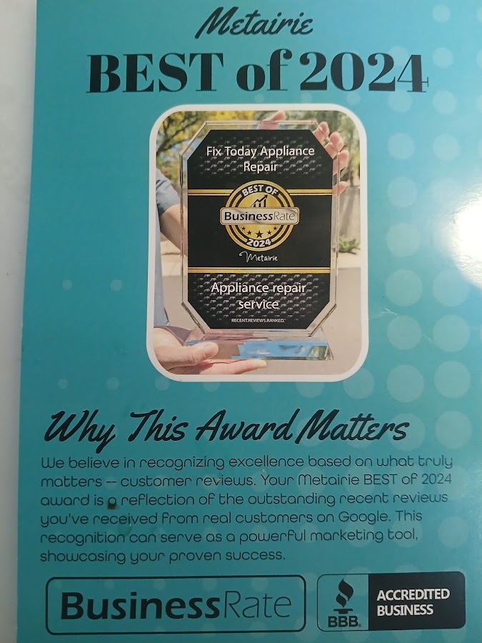 Fix Today Appliance Repair