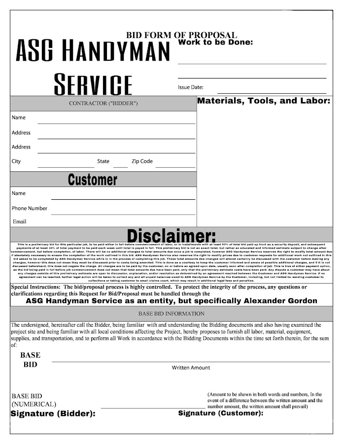 ASG Handyman Service