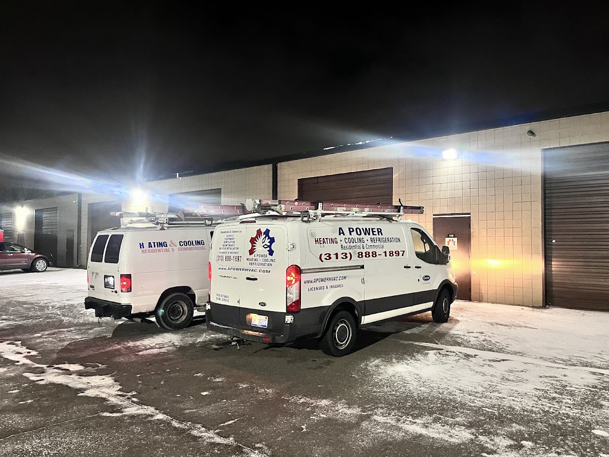 A Power Heating & Cooling, Refrigeration - A Power Heating & Cooling, Refrigeration General Contractor in Canton, MI photo