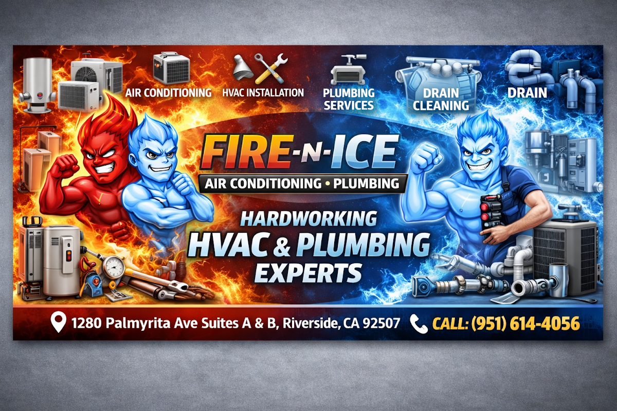 Fire-N-Ice Air Conditioning • Plumbing