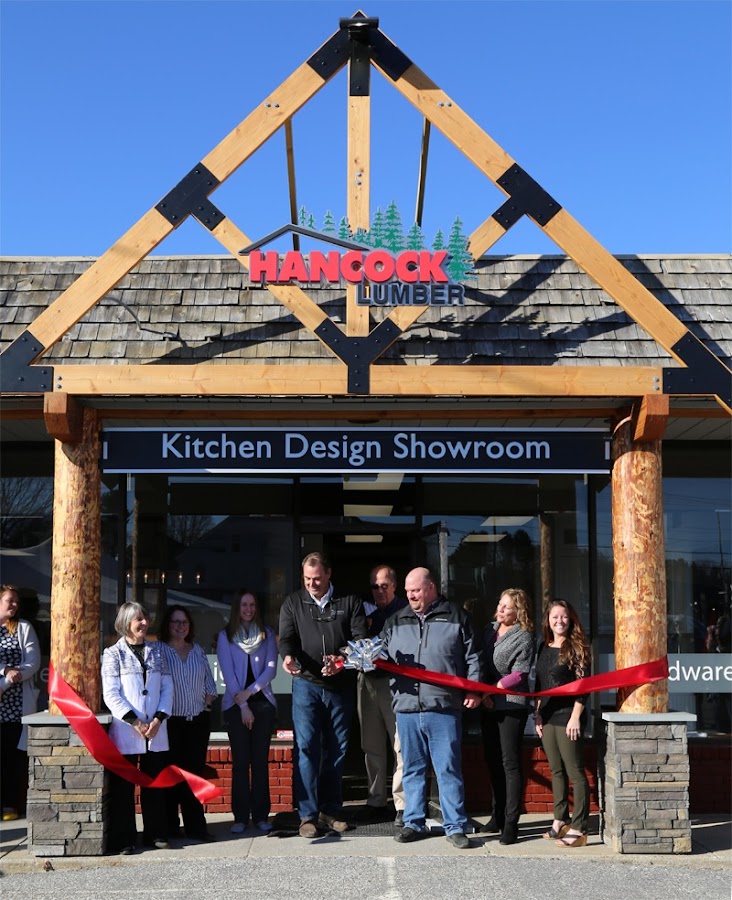 Kitchen Design Showroom at Hancock Lumber Countertop Repair in Yarmouth, ME photo
