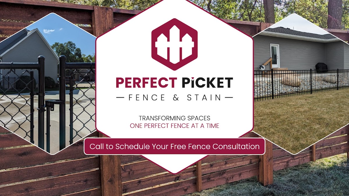 Perfect Picket Fence and Stain