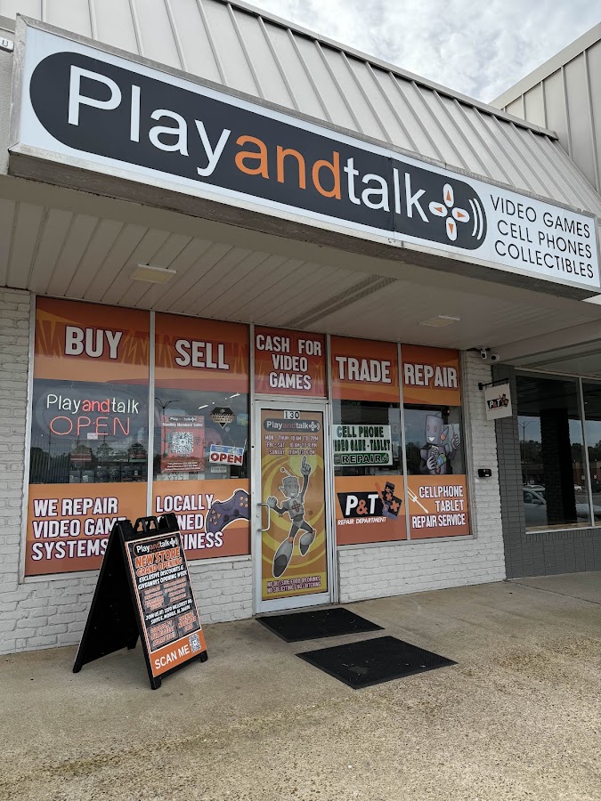Play And Talk - Video Games Card Store iPhone Repair