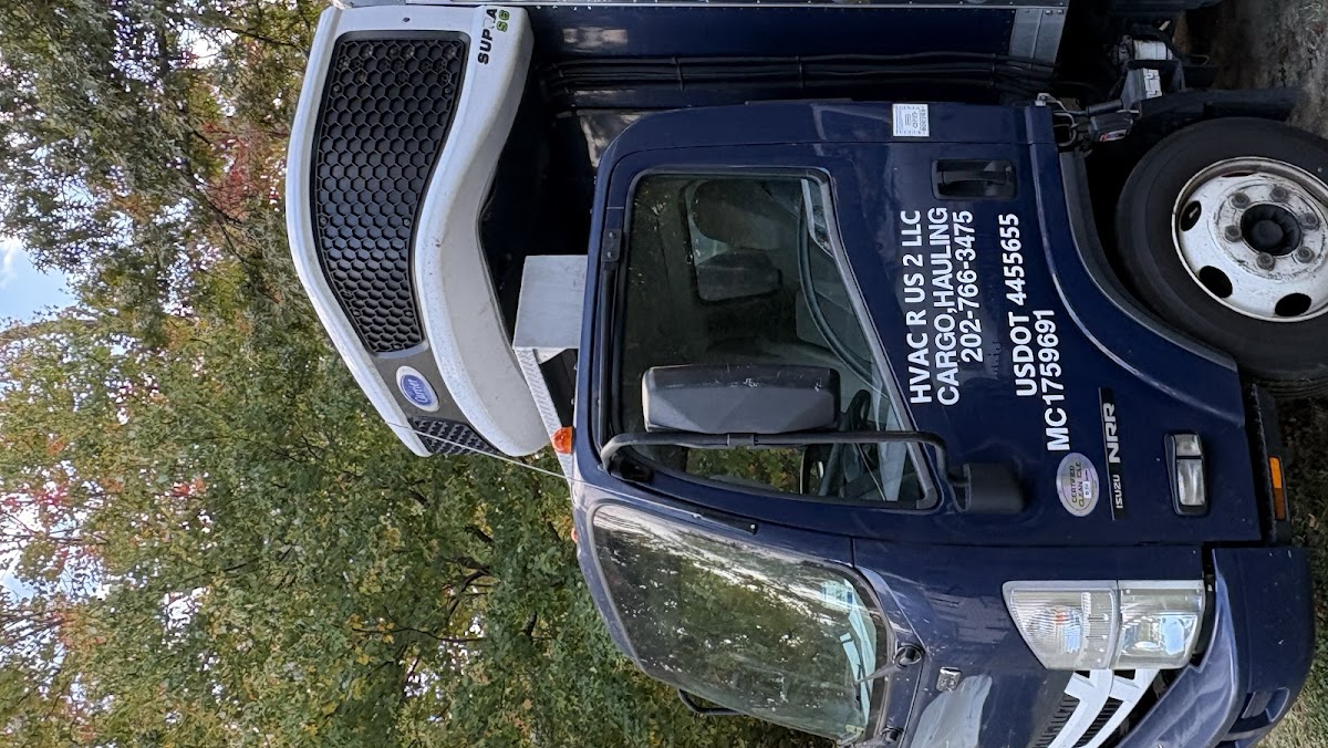 HVAC R US 2 LLC heating & cooling, refrigeration cargo hauling specialist