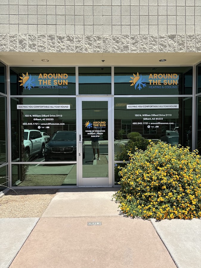 Around the Sun Heating and Cooling