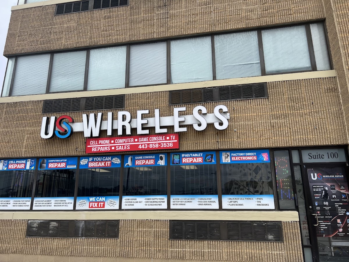 US Wireless Repair - iPhone/Samsung Galaxy Screen Repair/iPad/MacBook Repair - Play Station HDMI - Computer Repair Shop