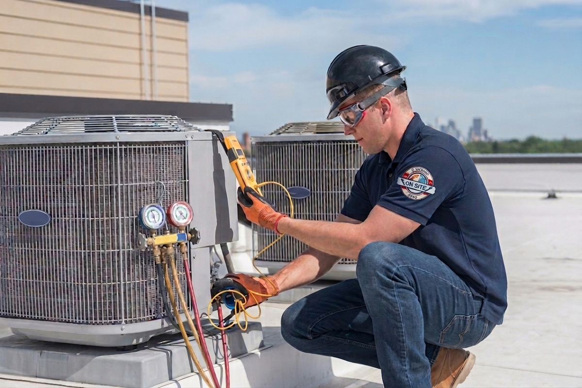 On Site Plumbing, Heating & Cooling