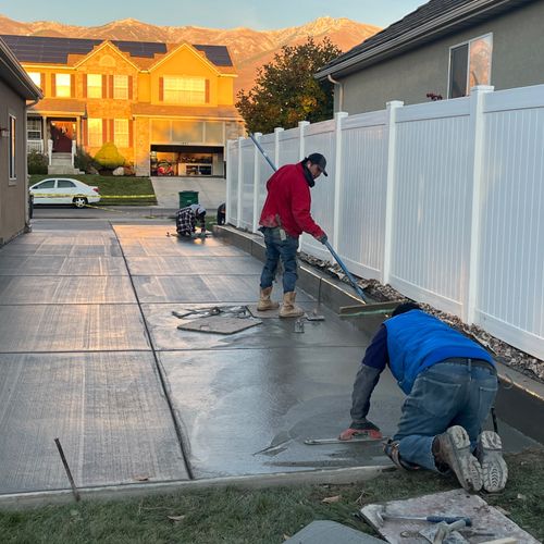 KM and Sons Concrete Contractors