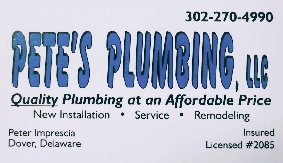 Pete's Plumbing, LLC
