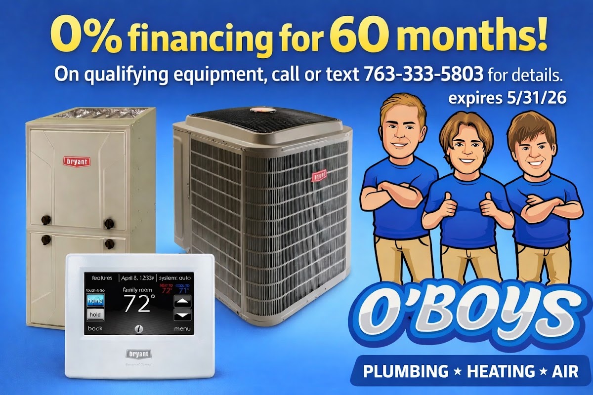 O'Boys Plumbing, Furnace & AC Repair