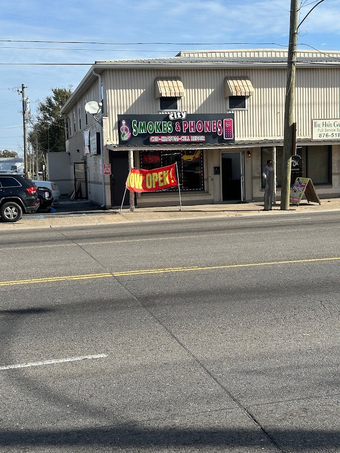 Phones and smokes city