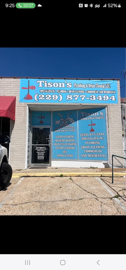 Tison's Plumbing & Drain Cleaning LLC