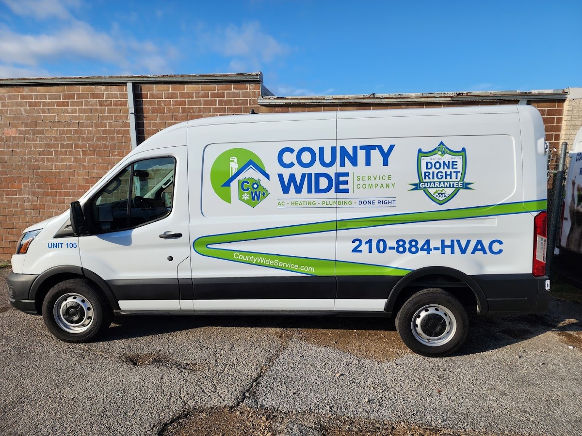 County Wide Service Co.- AC, Heating and Plumbing Drain Cleaning in San Antonio, TX photo