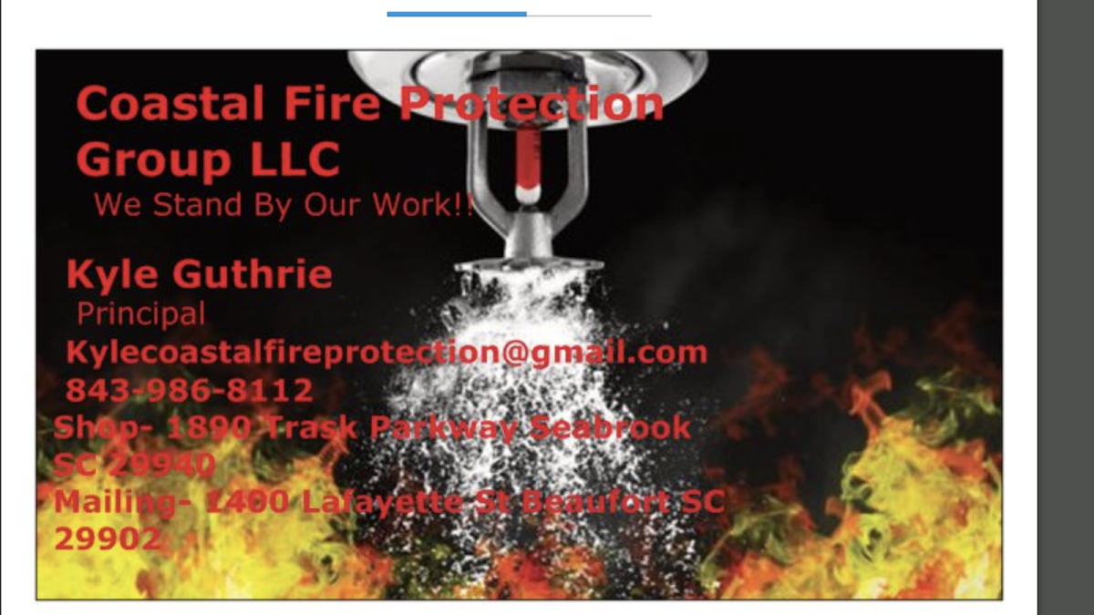 Coastal Fire Protection LLC - Coastal Fire Protection LLC Sprinkler Repair in Beaufort, SC photo