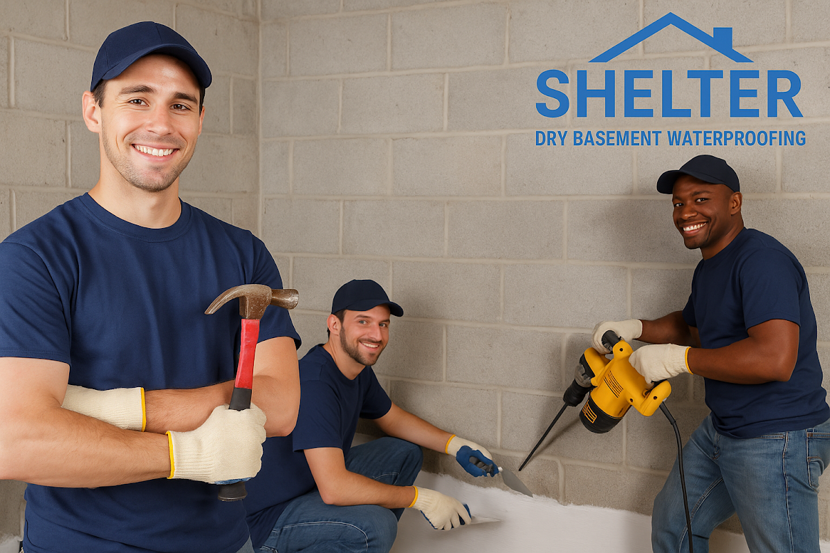 Shelter Dry Basement Waterproofing, LLC.