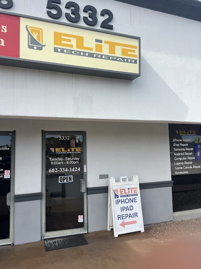 Elite Tech Cellphone Repair, iPhone, Samsung, Pixel, Moto