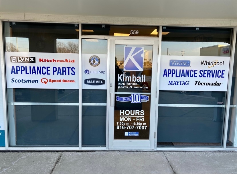 Kimball Appliance Parts and Service