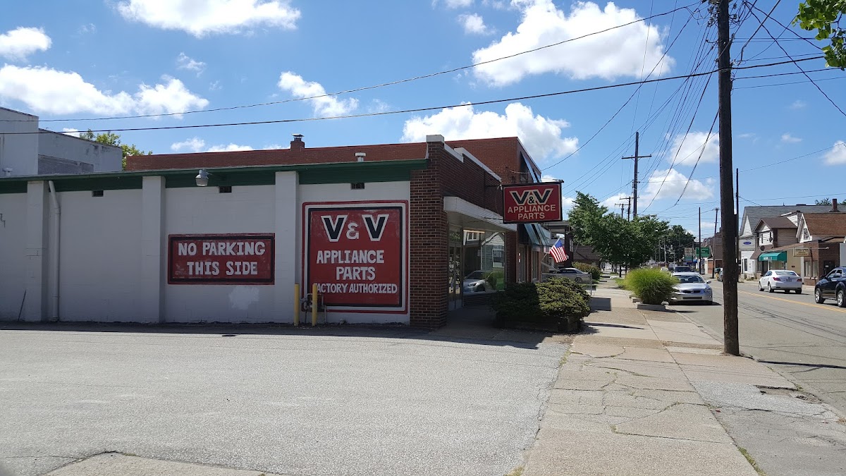 V & V Appliance Parts Inc
